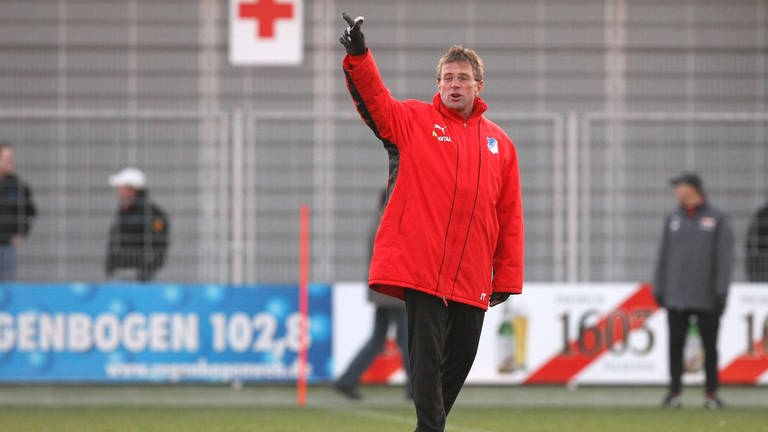 Ralf Rangnick, von 2006 bis 2010 Trainer der TSG Hoffenheim