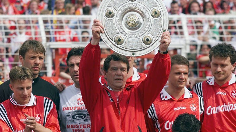 Otto Rehhagel, von 1996 bis 2000 Trainer beim 1. FC Kaiserslautern
