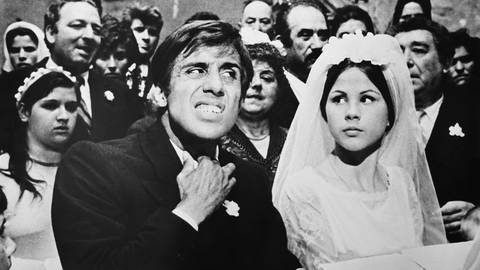 Adriani Celentano und Francesca Romana Coluzzi im Film "Serafino" (1968).
