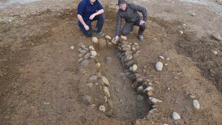 Archäologen finden seltene Gräber bei Allensbach