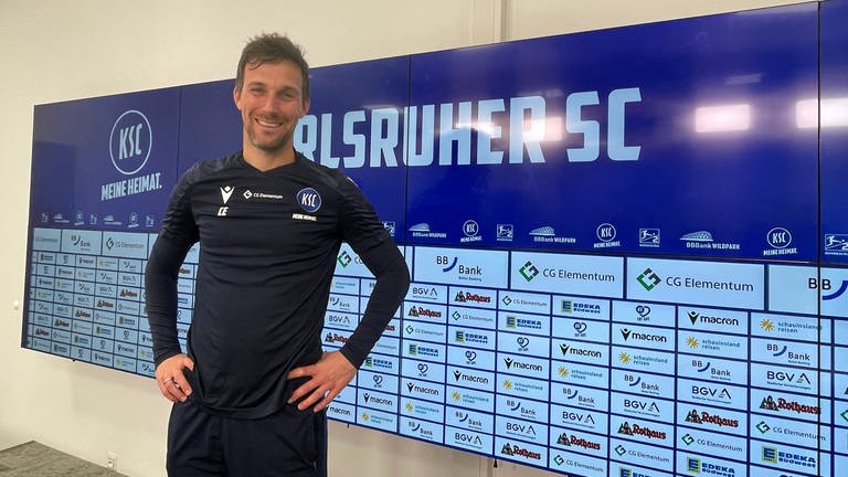 Christian Eichner, Trainer des Fußball-Vereins Karlsuher SC (KSC)