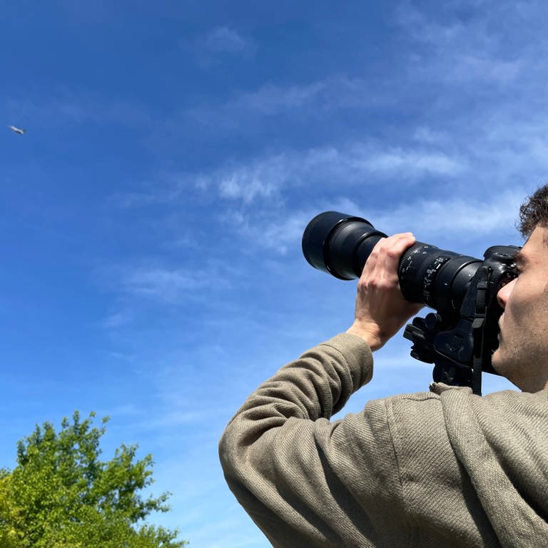 Adrian Stürmer aus Speicher ist fasziniert von Militärflugzeugen. Seit Jahren fotografiert er sie rund um den US-Flugplatz Spangdahlem. 