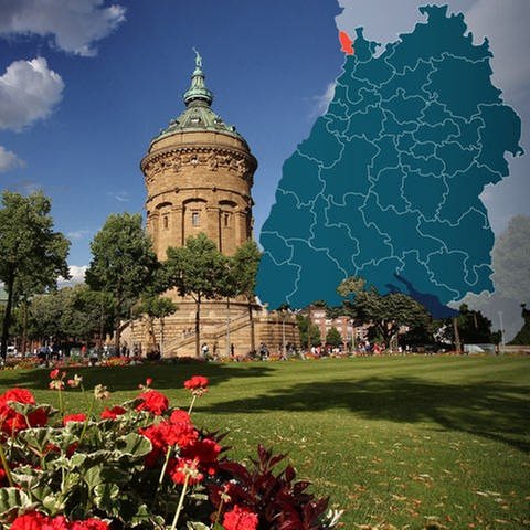 Symbolbild WK 275 Mannheim Bundestagswahl 2021 in Baden-Württemberg