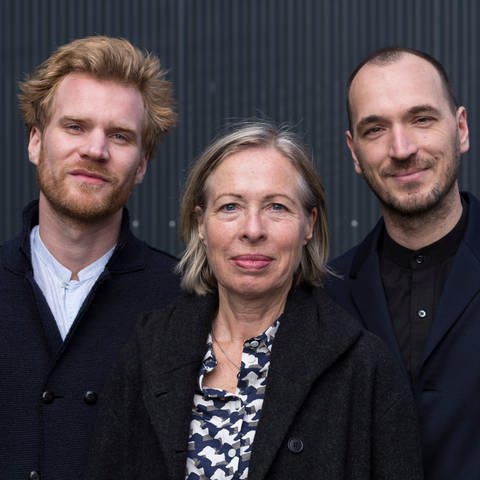 Die drei Preisträger des Karl-Sczuka-Preises Florian Kindlinger, Christina Kubisch und Peter Kutin